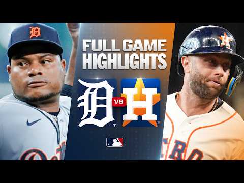 MLB 디트로이트 2-4 휴스턴 하이라이트