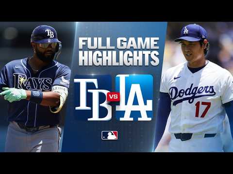 MLB 탬파베이 4-5 LA다저스 하이라이트