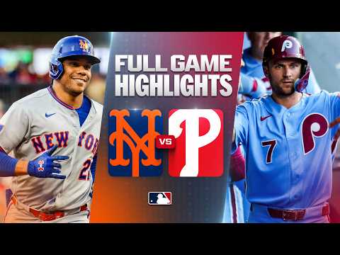 MLB 뉴욕 메츠 6-4 필라델피아 하이라이트