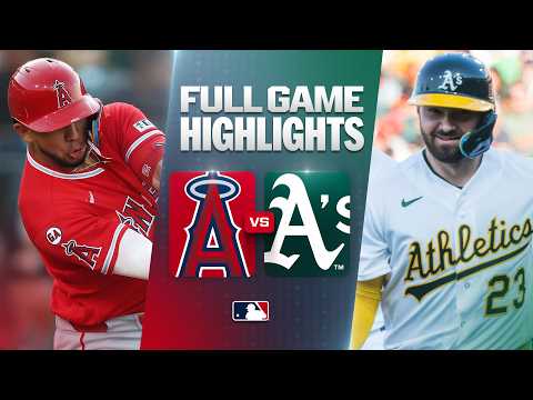 MLB LA에인절스 0-5 애슬레틱스 하이라이트
