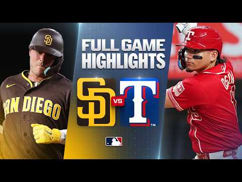 MLB 샌디에이고 7-9 텍사스 하이라이트