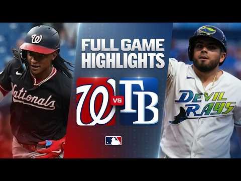 MLB 워싱턴 2-5 탬파베이 하이라이트