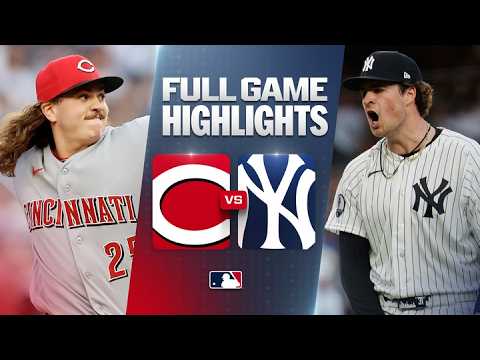 MLB 신시내티 0-5 뉴욕양키스 하이라이트