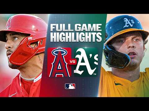 MLB LA에인절스 7-0 애슬레틱스 하이라이트