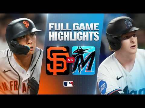 MLB 샌프란시스코 3-6 마이애미 하이라이트