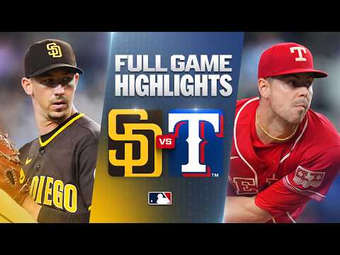 MLB 샌디에이고 6-4 텍사스 하이라이트