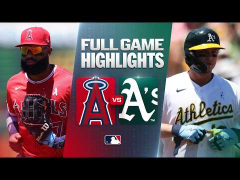 MLB LA에인절스 9-7 애슬레틱스 하이라이트