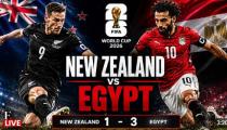 World Cup 2026 뉴질랜드 1-3 이집트 하이라이트