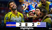 World Cup 2026 우루과이 2-2 카보베르데 하이라이트