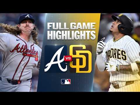 MLB 애틀랜타 0-1 샌디에이고 하이라이트