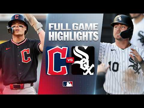 MLB 클리블랜드 가디언스 5-6 시카고 화이트삭스 하이라이트