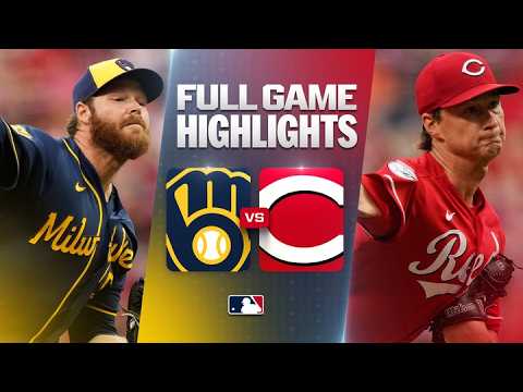 MLB 밀워키 2-1 신시내티 하이라이트