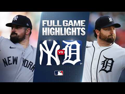 MLB 뉴욕양키스 4-3 디트로이트 하이라이트