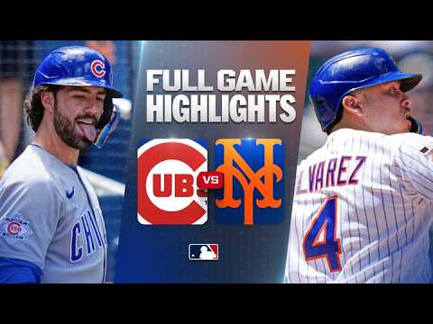 MLB 시카고 컵스 10-3 뉴욕 메츠 하이라이트