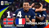 World Cup 2026 노르웨이 1-4 프랑스 하이라이트