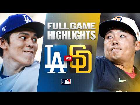 MLB LA다저스 1-7 샌디에이고 하이라이트