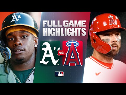 MLB 애슬레틱스 9-3 LA에인절스 하이라이트