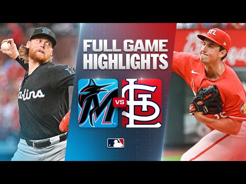 MLB 마이애미 4-0 St. 루이스 하이라이트