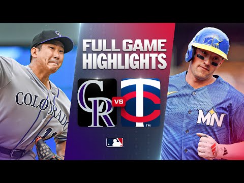 MLB 콜로라도 8-9 미네소타 하이라이트