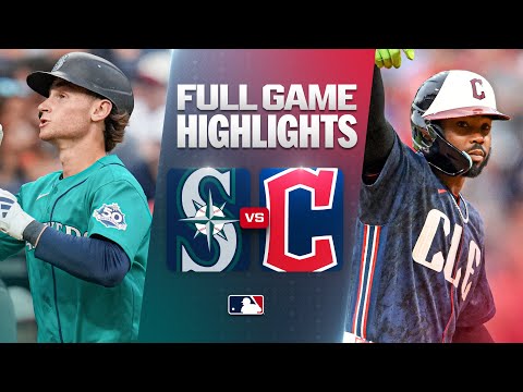 MLB 시애틀 3-1 클리블랜드 가디언스 하이라이트