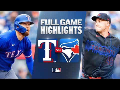 MLB 텍사스 5-4 토론토 하이라이트