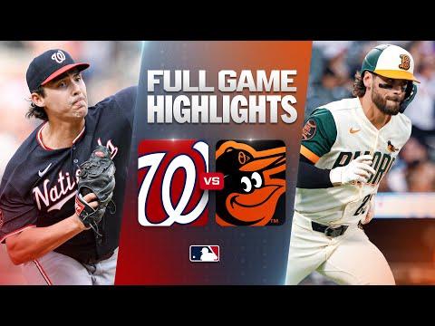 MLB 워싱턴 1-3 볼티모어 하이라이트
