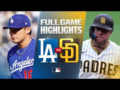 MLB LA다저스 15-3 샌디에이고 하이라이트