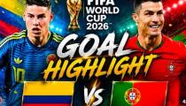 World Cup 2026 콜롬비아 0-0 포르투갈 하이라이트
