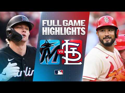 MLB 마이애미 5-1 St. 루이스 하이라이트