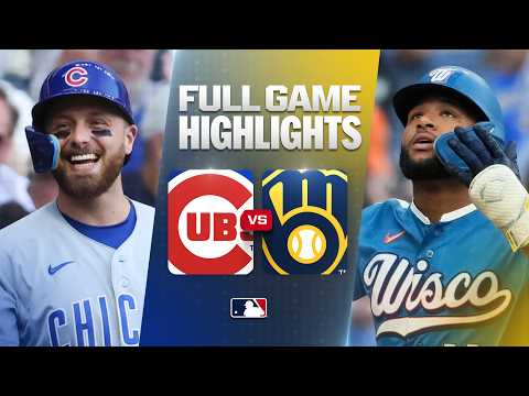 MLB시카고 컵스 8-2 밀워키 하이라이트
