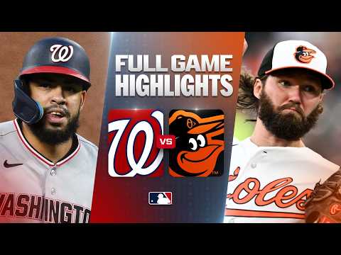 MLB 워싱턴 4-3 볼티모어 하이라이트