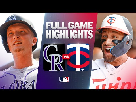 MLB 콜로라도 2-3 미네소타 하이라이트