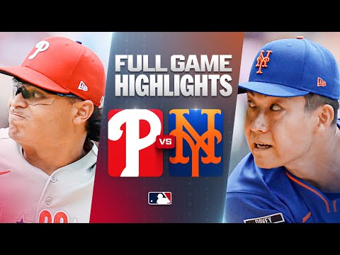 MLB 필라델피아 5-4 뉴욕 메츠 하이라이트