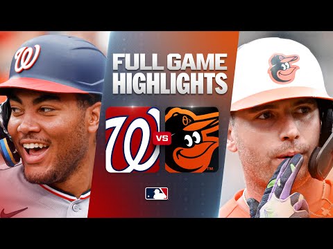 MLB 워싱턴 6-4 볼티모어 하이라이트