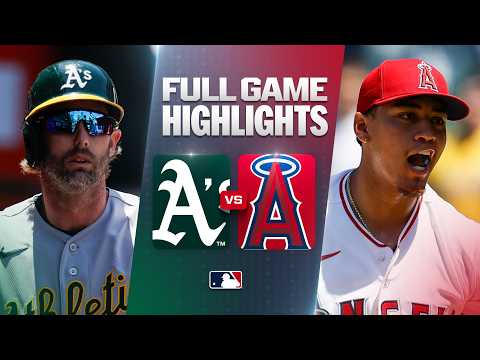 MLB 애슬레틱스 1-4 LA에인절스 하이라이트