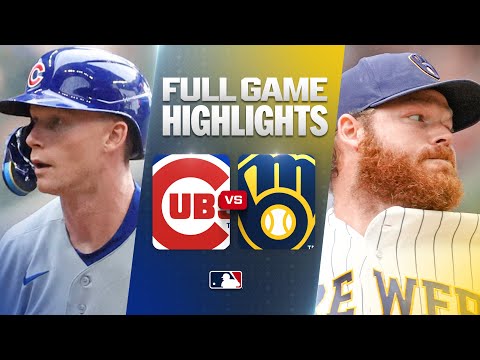 MLB 시카고 컵스 4-3 밀워키 하이라이트