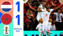 World Cup 2026 네덜란드 (2)1-1(3) 모로코 하이라이트