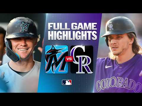 MLB 마이애미 10-7 콜로라도 하이라이트
