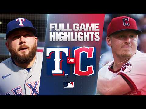 MLB 텍사스 6-3 클리블랜드 가디언스 하이라이트