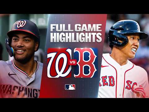 MLB 워싱턴 3-6 보스턴 하이라이트