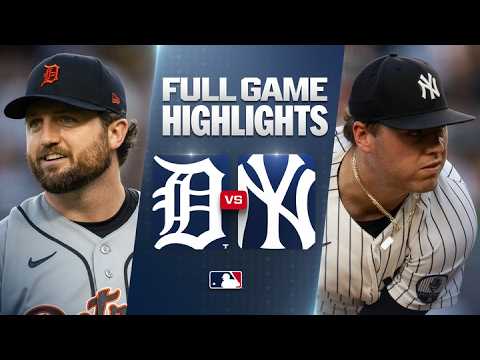 MLB 디트로이트 7-3 뉴욕양키스 하이라이트