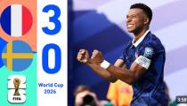World Cup 2026 프랑스 3-0 스웨덴 하이라이트