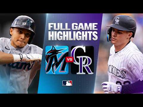 MLB 마이애미 14-3 콜로라도 하이라이트
