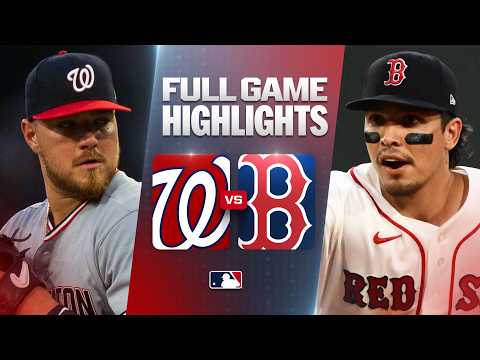 MLB 워싱턴 8-1 보스턴 하이라이트