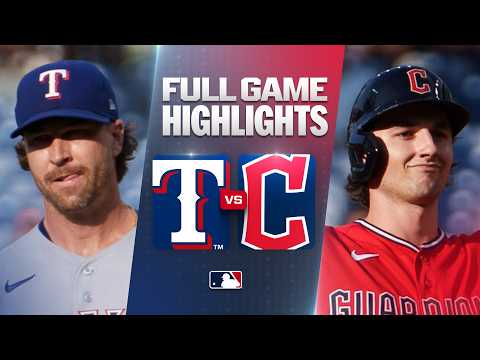 MLB 텍사스 4-2 클리블랜드 가디언스 하이라이트
