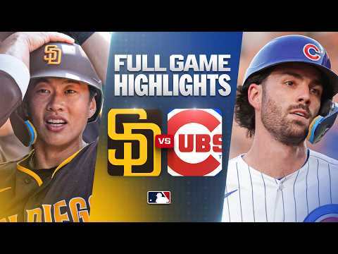 MLB 샌디에이고 3-23 시카고 컵스 하이라이트