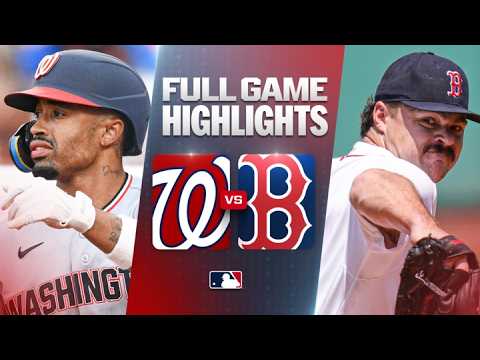 MLB 워싱턴 10-2 보스턴 하이라이트
