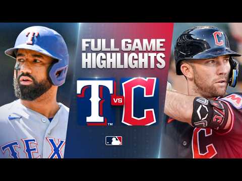 MLB 텍사스 4-9 클리블랜드 가디언스 하이라이트