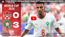 World Cup 2026 캐나다 0-3 모로코 하이라이트