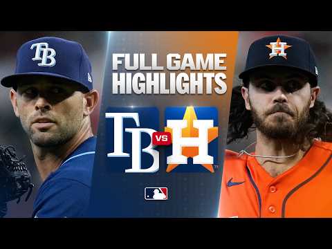 MLB 탬파베이 3-1 휴스턴 하이라이트